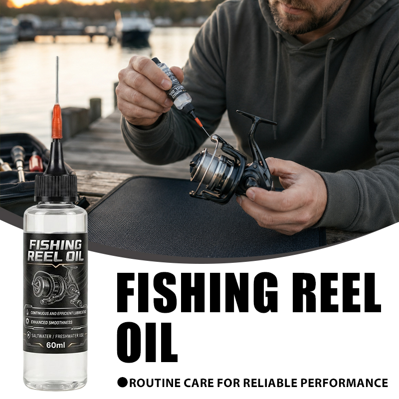 Spinning Reel - Formula Pelumas Cairan untuk Perawatan Reel