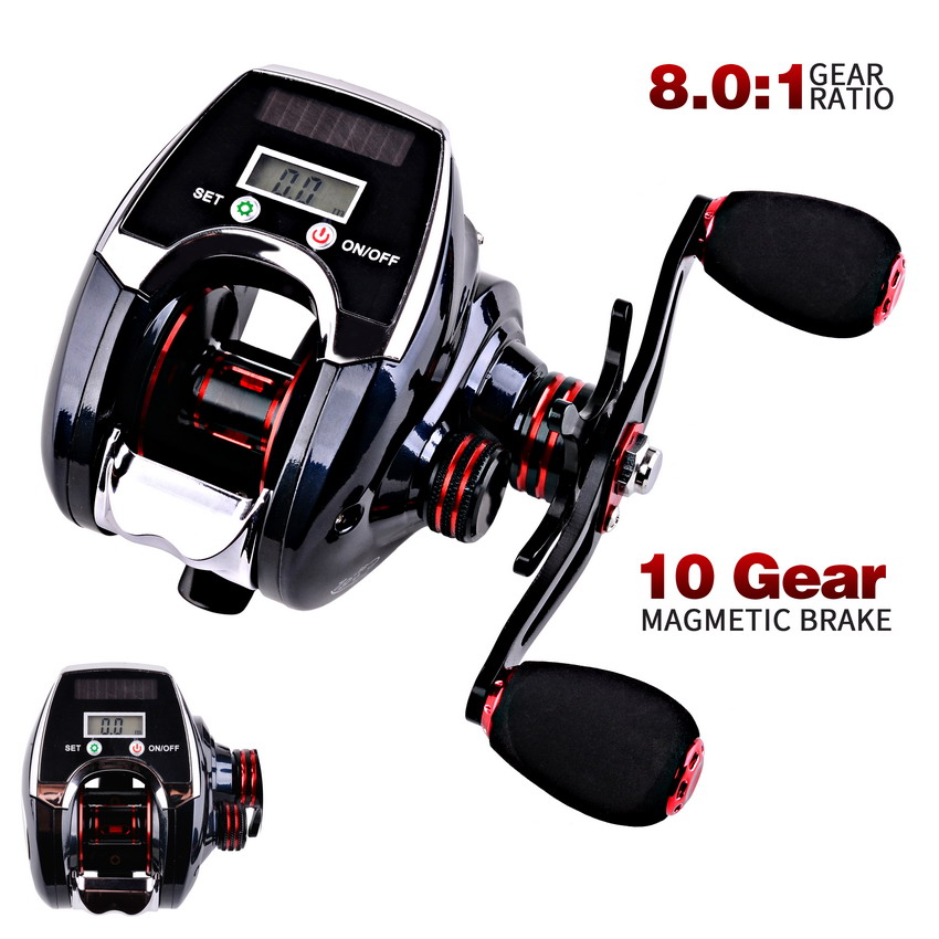 8.0:1 19 + 1BB Gulungan Pancin - Trolling Reel ulasan dan harga