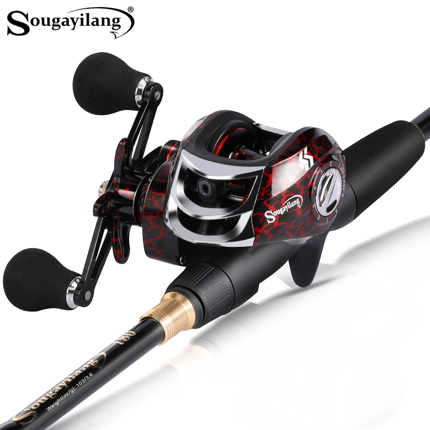 Sougayilang Joran Pancing Karb - Spincast Reel ulasan dan harga