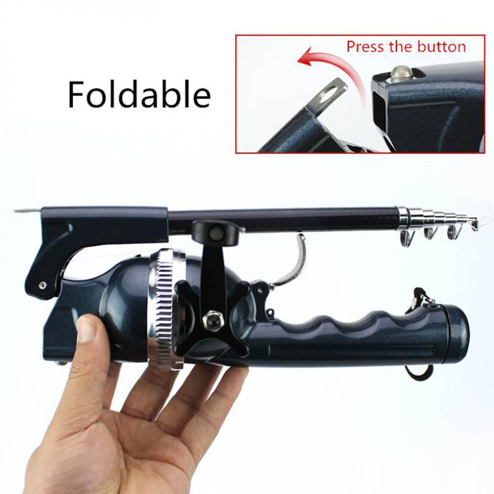 Joran Pancing Lipat Serat 1,4m - Ice Fishing Reel ulasan dan harga
